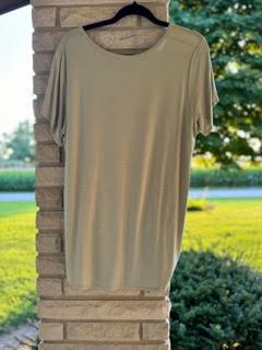 Scoop Neck Bralette Tshirt