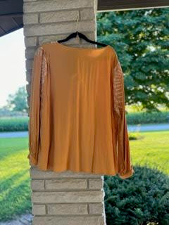 Yellow White Lace Savannah Jane Shirt