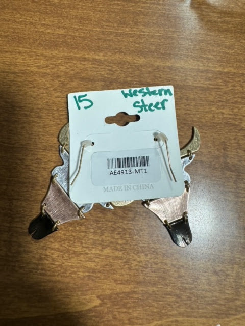 Western Steer Dangles
