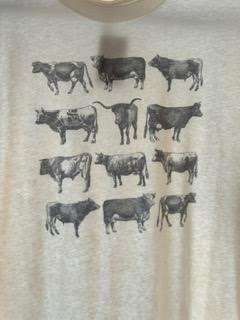 Vintage Cow Tshirt