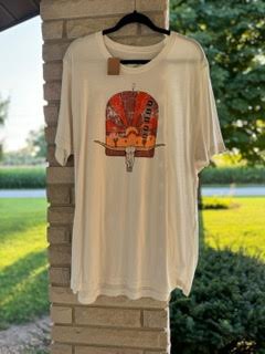 Longhorn Sunset Tshirt