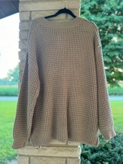 Waffle Knit Cardigan