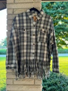 Fringed Bottom Flannel