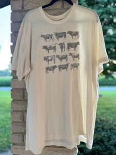 Vintage Cow Tshirt