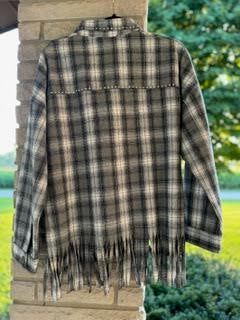 Fringed Bottom Flannel