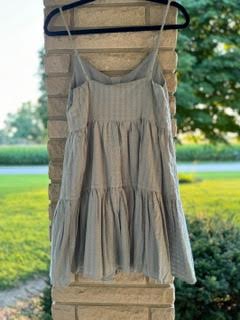Solid Tied Mini Dress