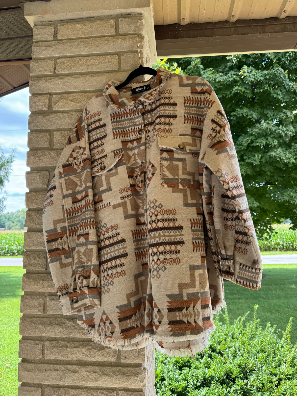 Tan Aztec Jacket