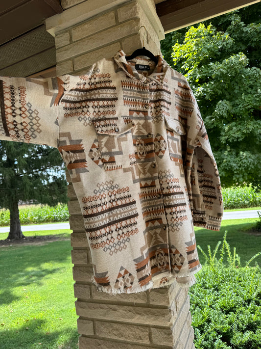 Tan Aztec Jacket